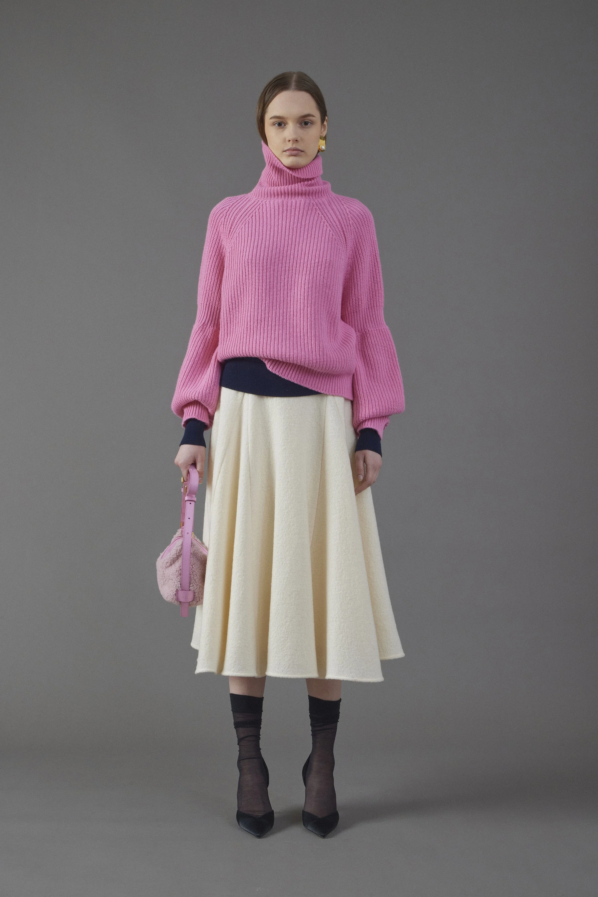 Rita Wool Sweater / Pink — COTE